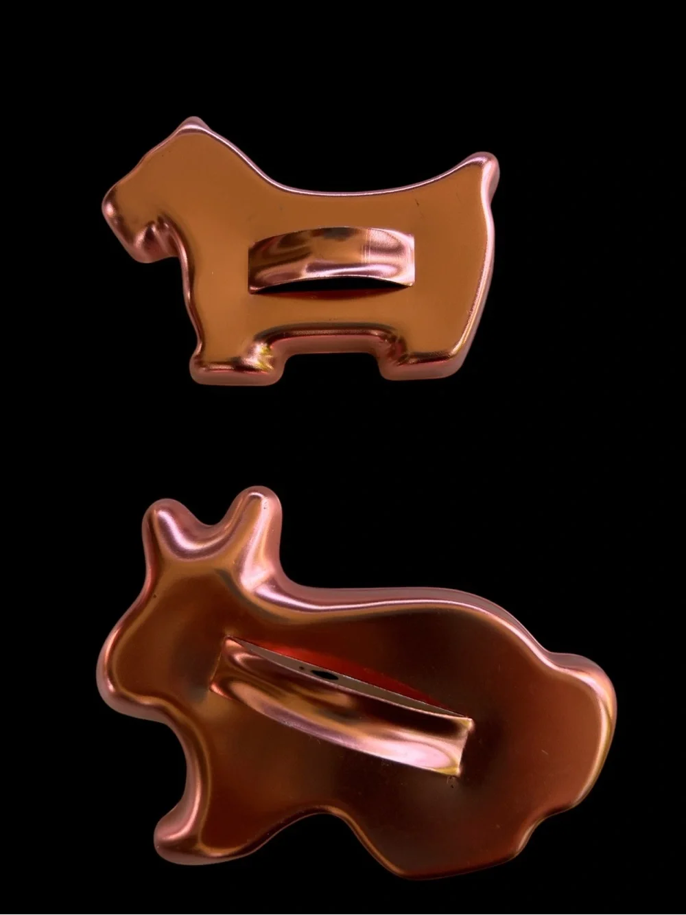 Vintage Copper Cookie Cutters